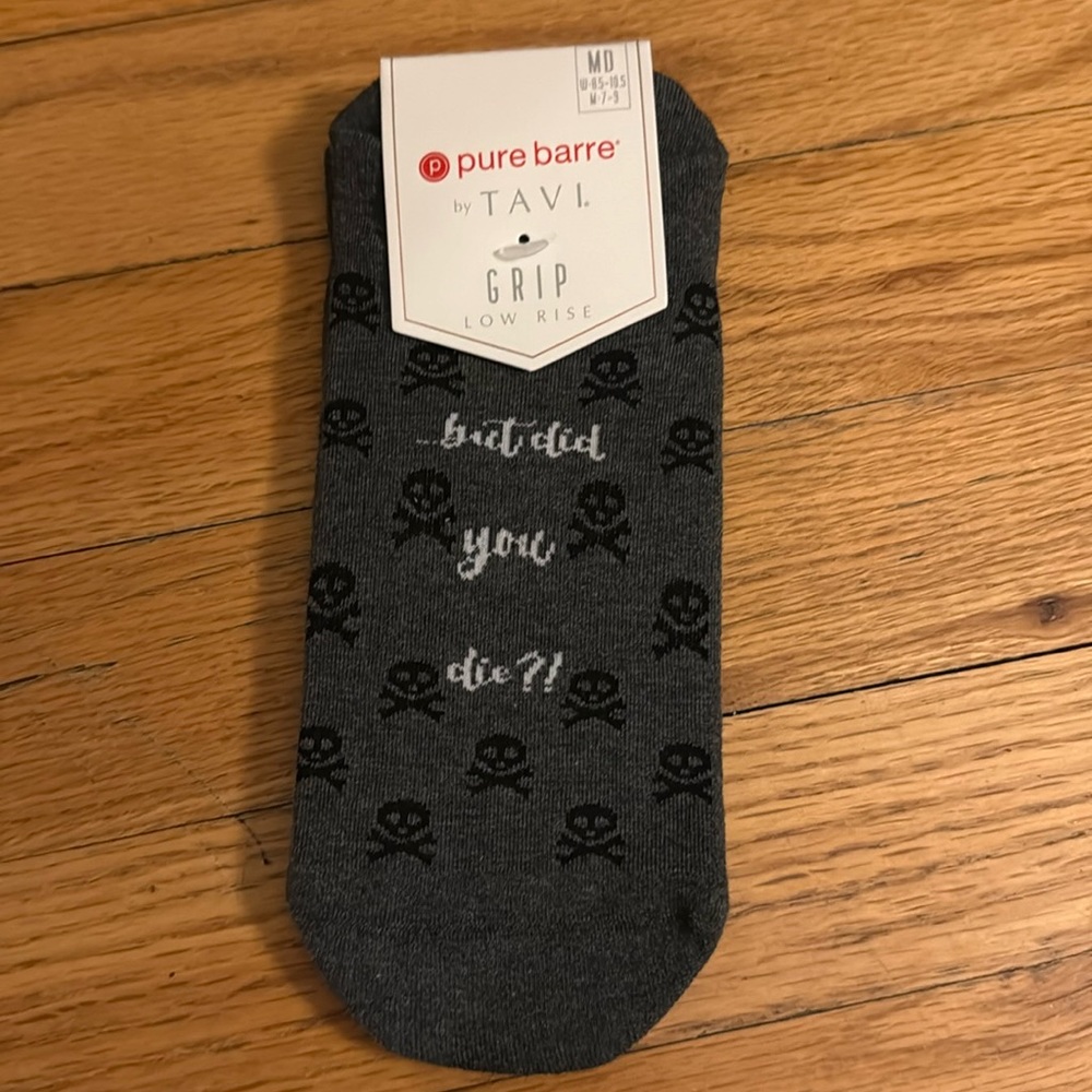Pure Barre Halloween Sticky Socks